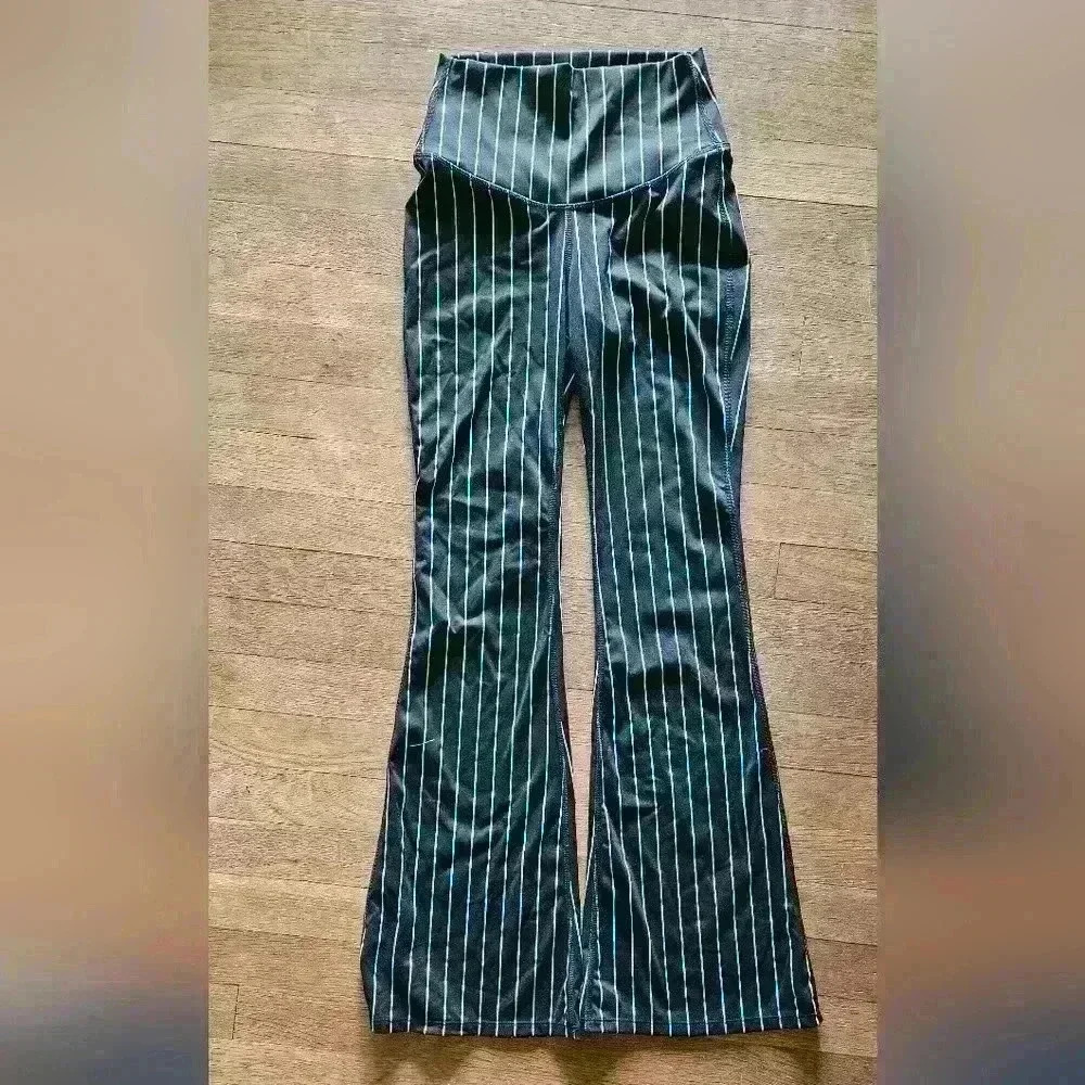 Joylab Stripes Flare Leggings NWOT